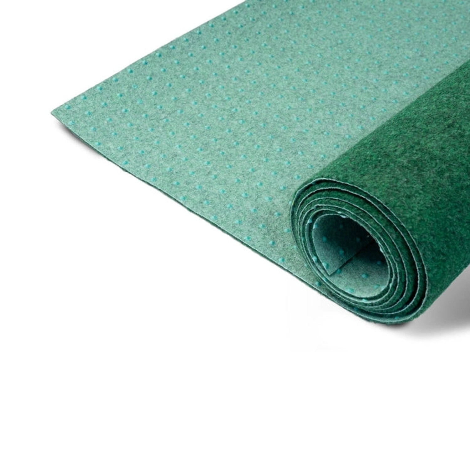 Grüner Karat Rasenteppich Farbwunder PRO als Rollenware, Kunstrasen für Balkon und Garten.