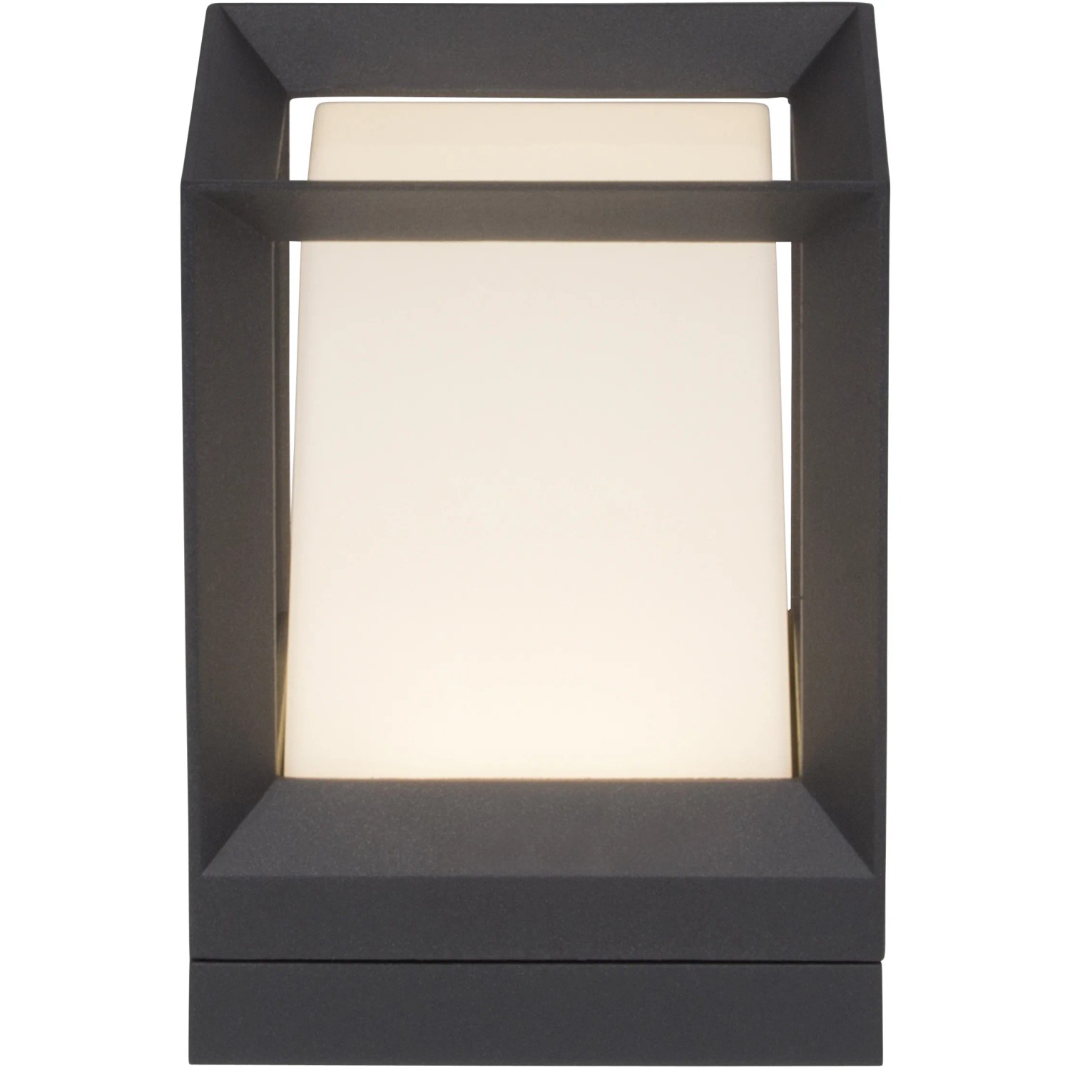 AEG Außensockelleuchte Leguro – 50 Cm, 7 W LED, Anthrazit/weiß – IP54, Mit Nanobeschichtung