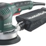 Metabo Exzenterschleifer SXE 3150 mit Staubbeutel, ideal für Schleifarbeiten.