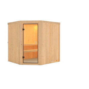 Chillroi Innensauna Ella mit 9kW Ofen und Steuergerät Easy Finisch