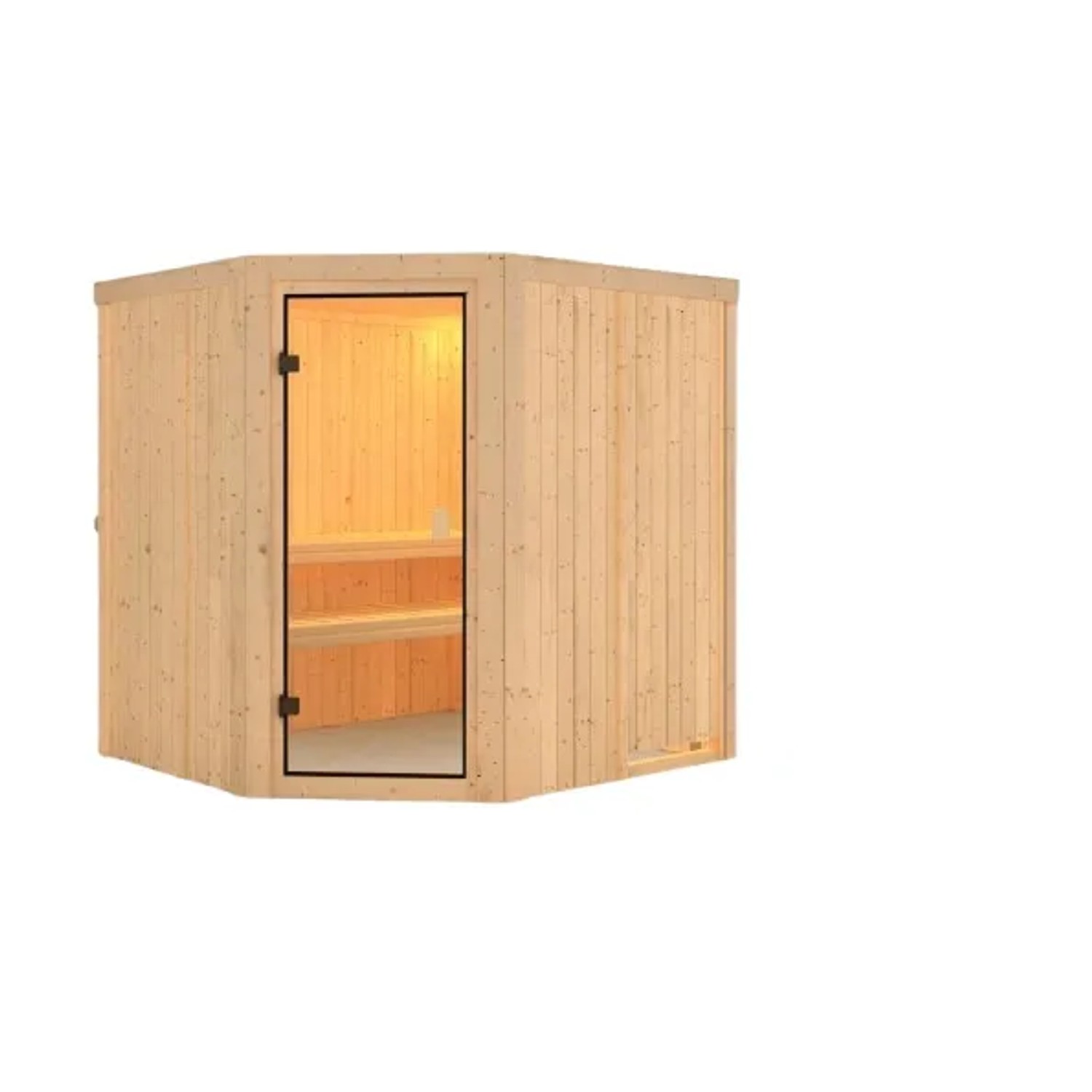 Chillroi Innensauna Ella mit 9kW Ofen und Steuergerät Easy Finisch günstig online kaufen