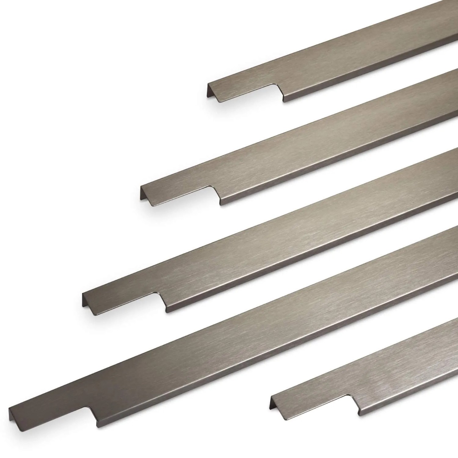 SOTECH Griffleiste BLANKETT Slim 795 x 18 x 36 mm Aluminium Edelstahloptik Gebürstet