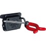 Bruns Gerätehalter schwarz-rot für Werkstatt und Garten. Sicherer Halt für Handstielgeräte, Spannbereich 0-50 mm.