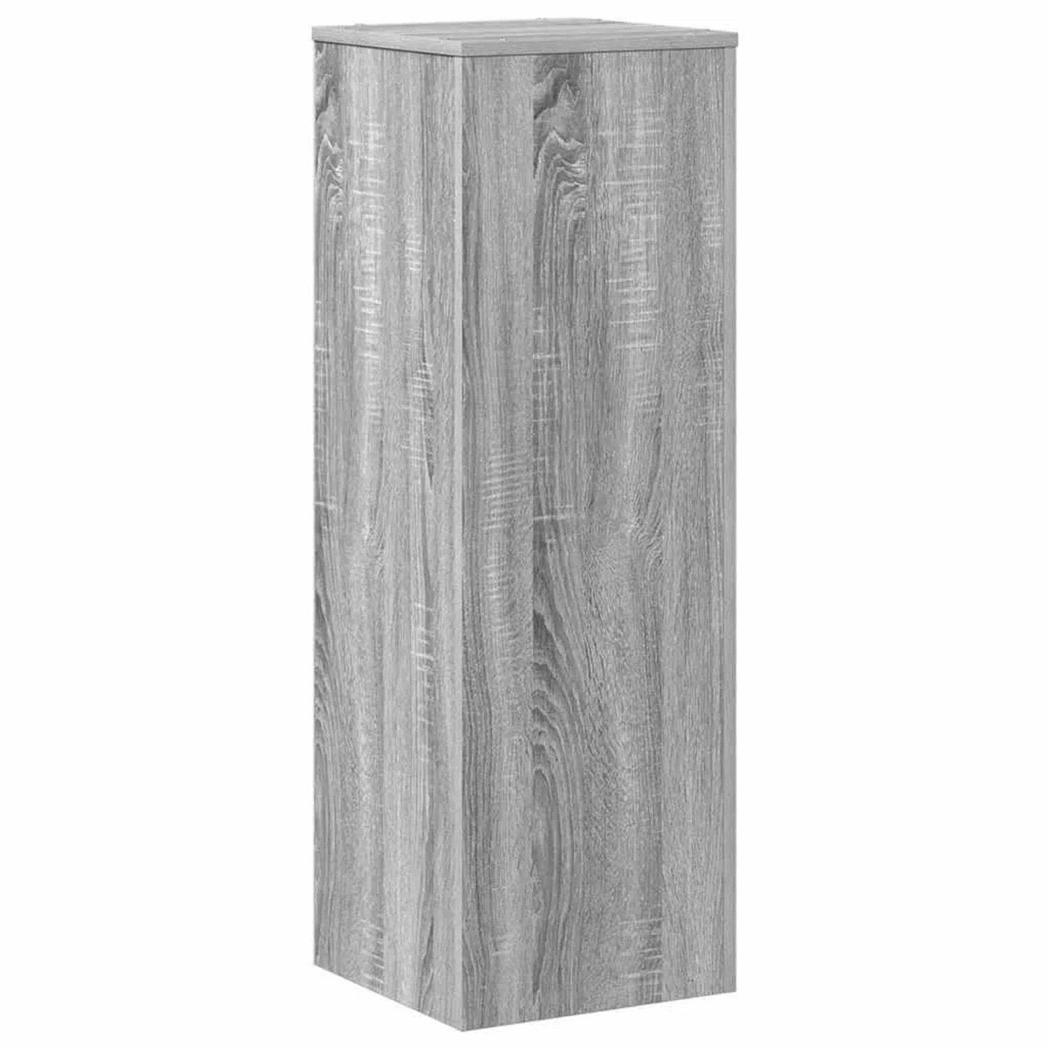 vidaXL Pflanzenständer Grau Sonoma 33x33x100 cm Holzwerkstoff 852956