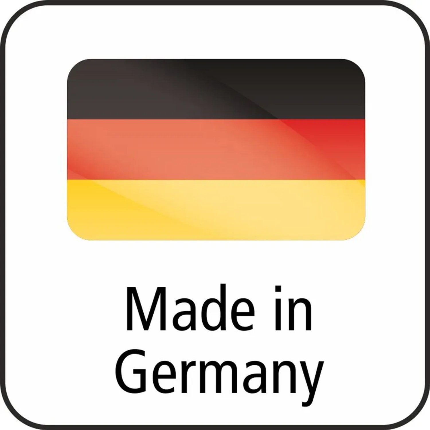 Made in Germany Siegel für Scheurich Pflanzgefäß C-Cube.