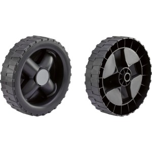 Räder-Set für LUX-TOOLS Akku-Bodenhacke A-BH-2x20/28, Ersatzteil