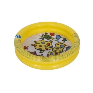 SunClub Planschbecken Kinderpool Aufblasbar Gelb mit Elefantenmotiv Ø 76 cm
