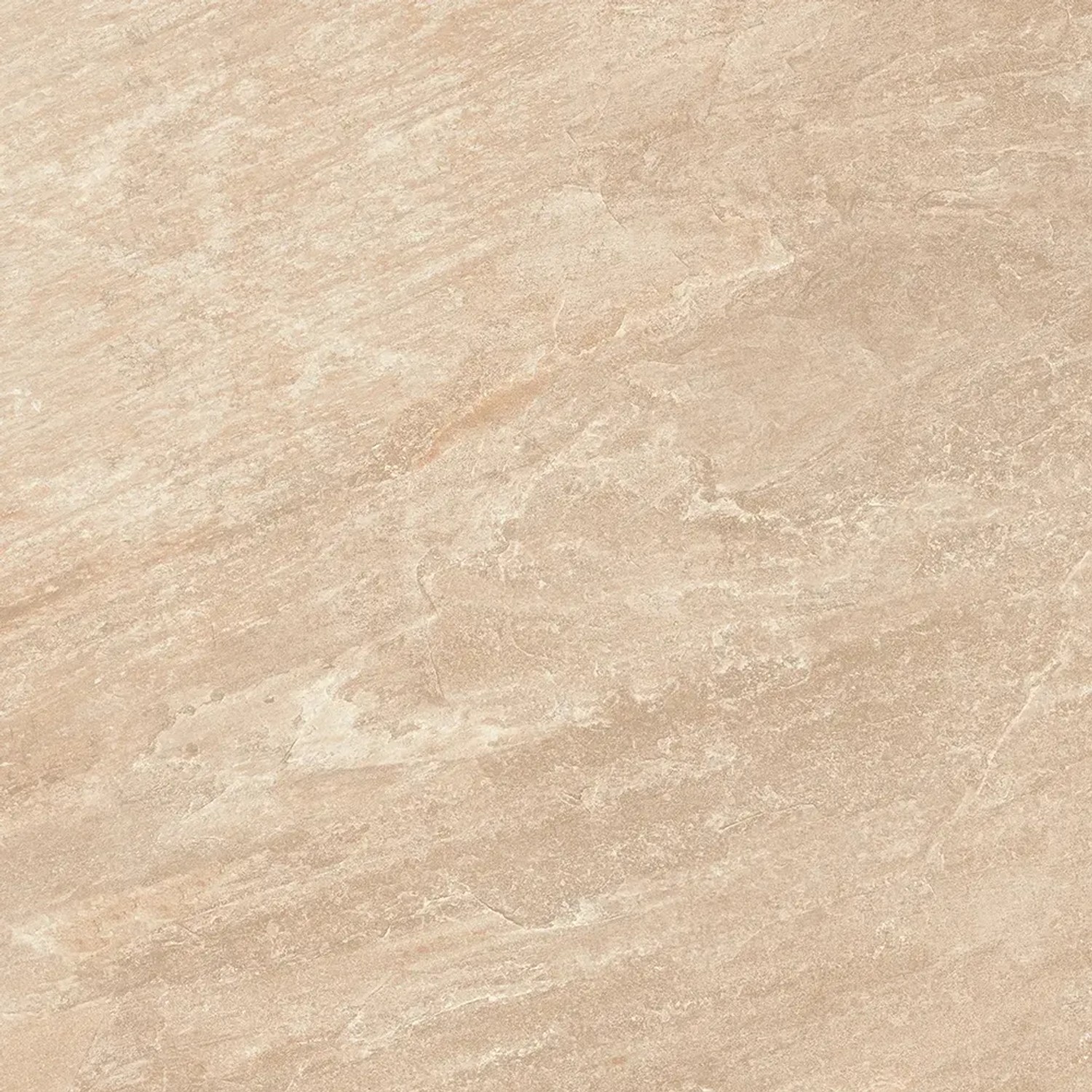 Beige Feinsteinzeug Bodenfliese Olympus, 59,7x59,7 cm, matte Steinoptik für Innen- und Außenbereich.