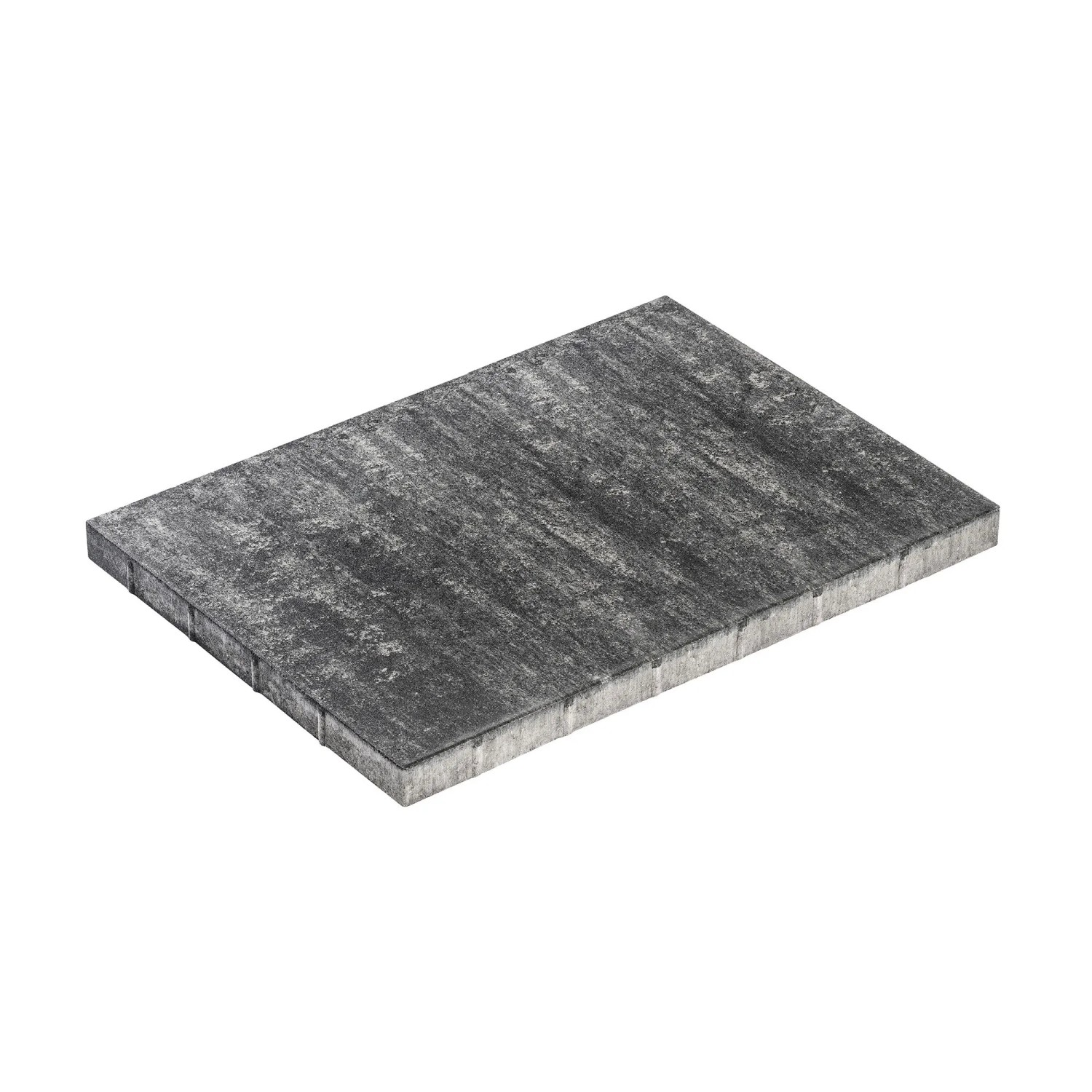 Diephaus Terrassenplatte Aliam Grau-Schwarz 60 x 40 x 4 cm