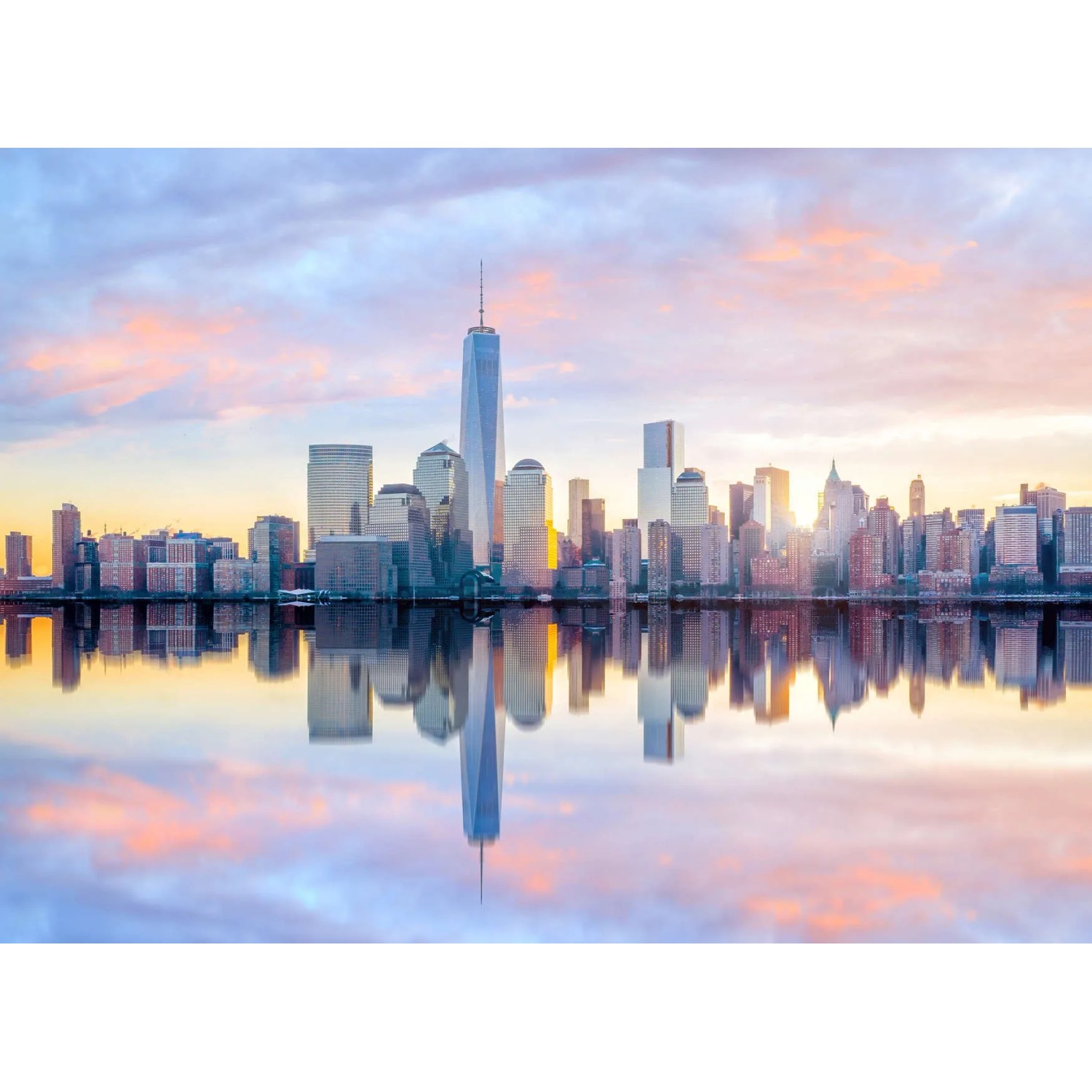 living walls Fototapete Designwalls Skyline New York 1, glatt, (5 St)