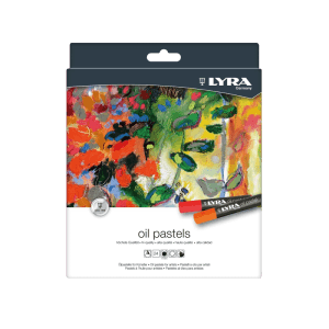 Lyra Öl-Pastellkreiden, 24 Farben im Kartonetui. Hochpigmentierte Ölfarben für Künstler.