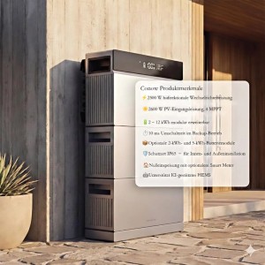 Conow Tuya CBE2000 PRO All In One Solarspeicher mit 2x 5.0 kWh Zusatzakku