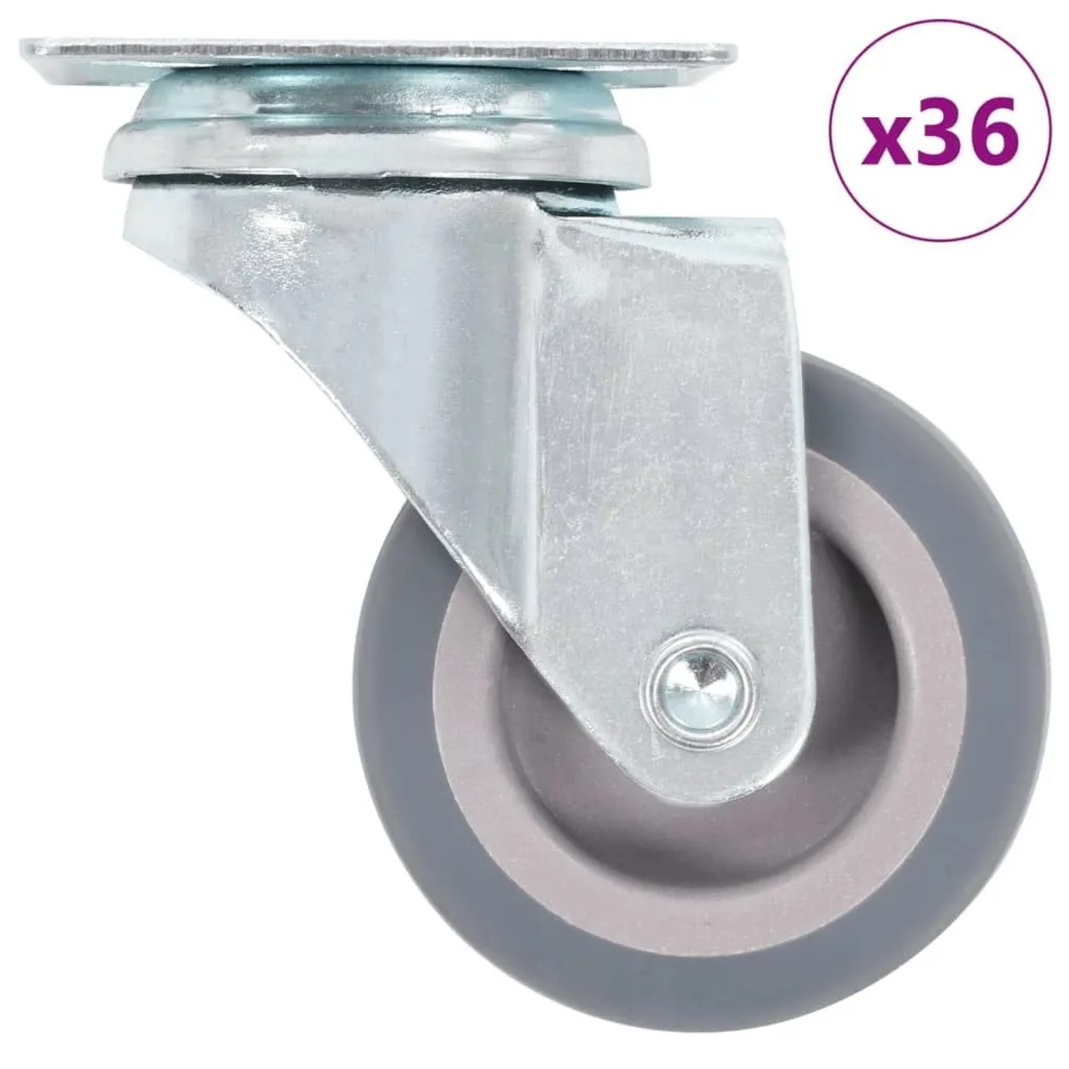 vidaXL 36 Stk Lenkrollen 50 mm 277902