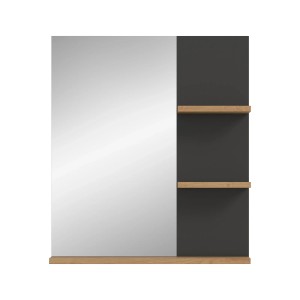 Spiegel Canu Artisan/Grau 73 cm x 63 cm x 16 cm