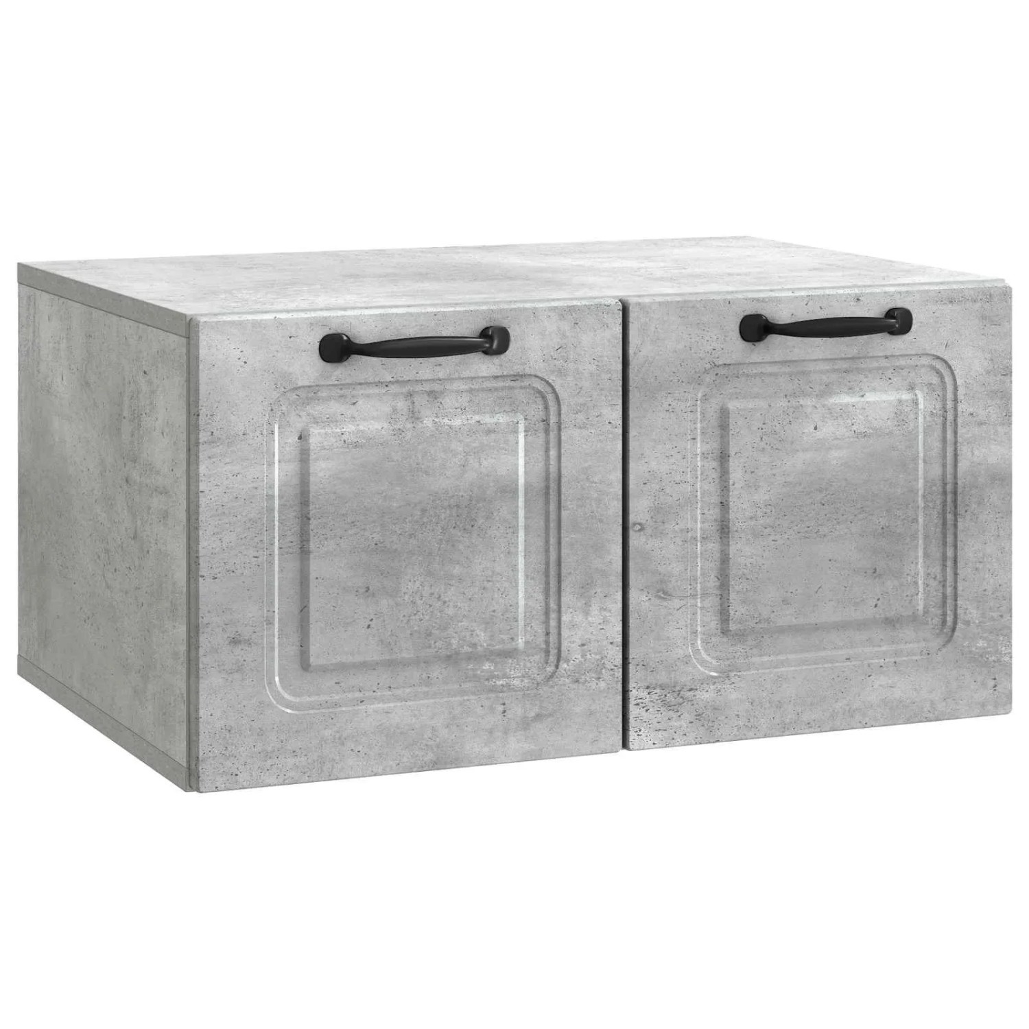 vidaXL Wandmontierter TV-Schrank Betongrau 59,5 x 41 x 30 cm 899358