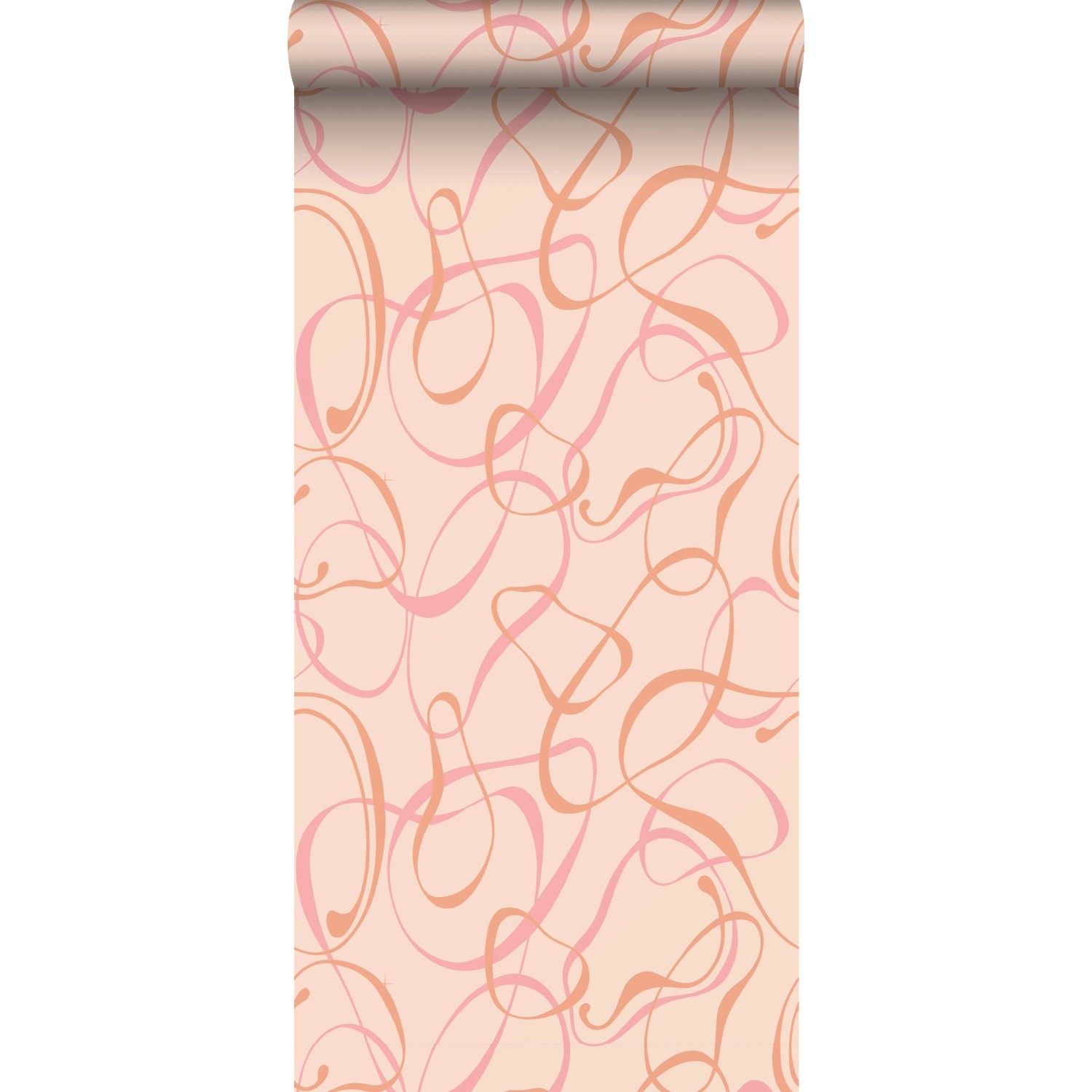 Sanders & Sanders Tapete Figurative Motive Hellrosa 50 X 900 Cm 935276 günstig online kaufen