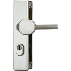 Abus Schutzbeschlag KLZS714, Wechselgarnitur aus Neusilber für Türstärke 37-47mm.