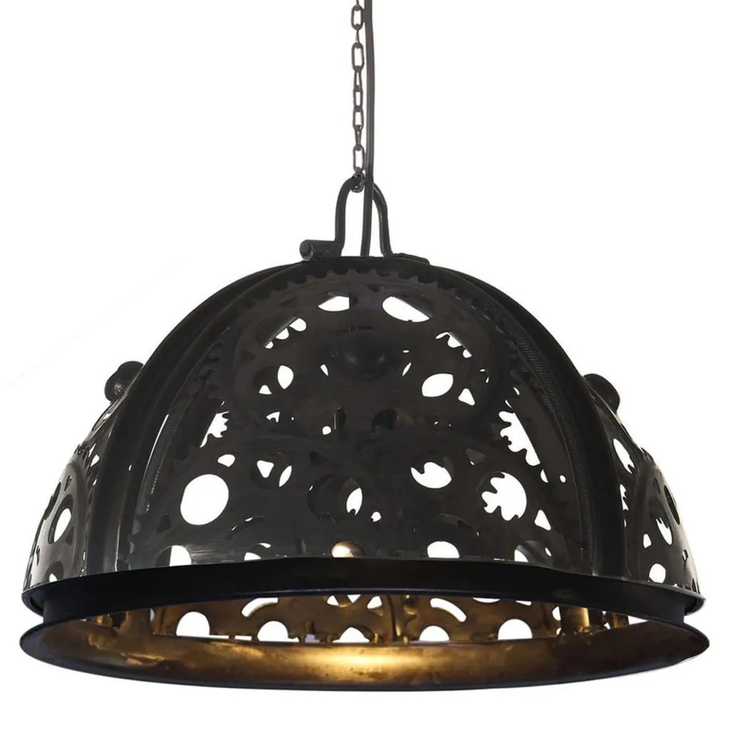vidaXL Deckenlampe Industriestil Kettenrad-Design 45 cm E27 323714