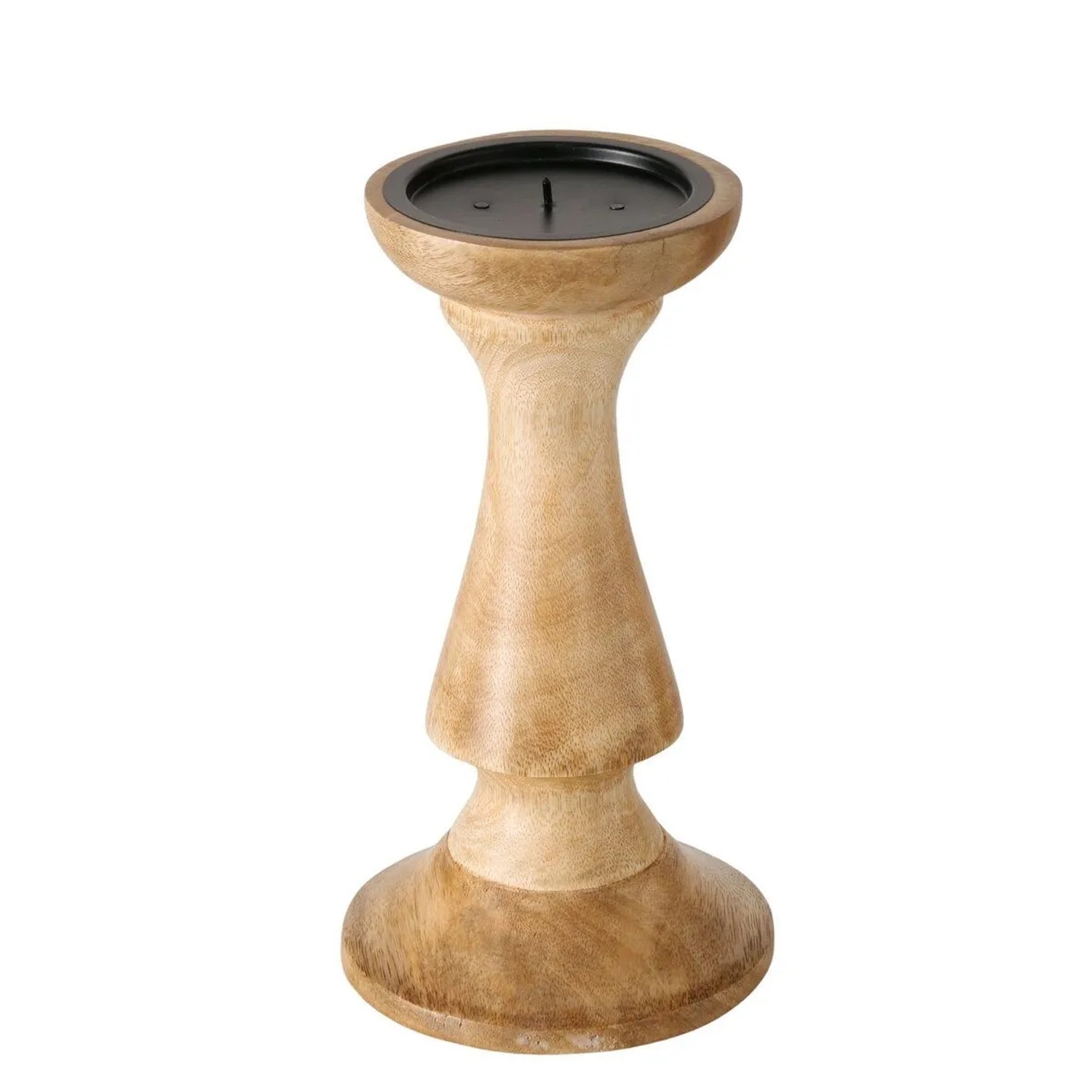 Boltze Kerzenleuchter Nunda Höhe 23,5 cm Natur