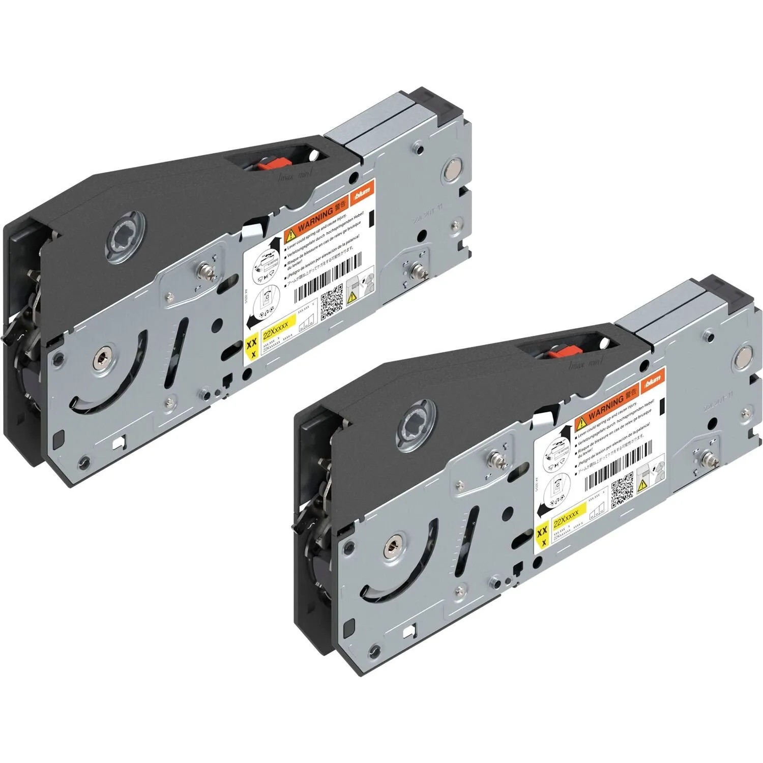Blum Kraftspeicher-Set Aventos Hl top 22L2210 Blumotion mit Systemschrauben