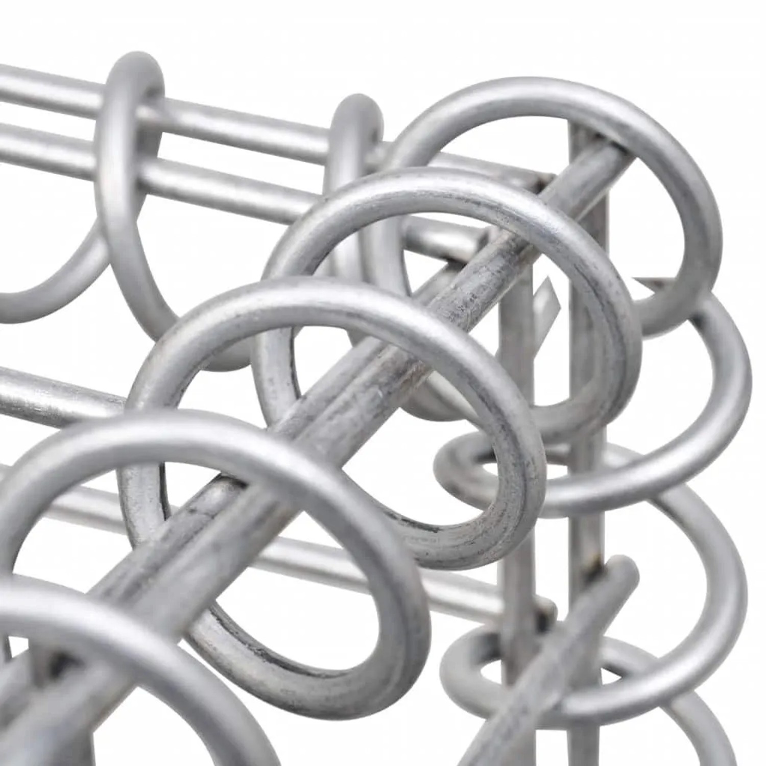Furnicato Gabionen-hochbeet Verzinkter Stahl 360×30×30 Cm_6