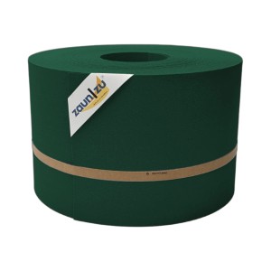 zaunzu Sichtschutz Premium, Grün, 50m Rolle für Doppelstabmattenzaun.