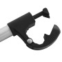 Eufab Rahmenhalter, abnehmbar, für Heckträger. Details: Ø 2,5/3 cm, Länge 32 cm.