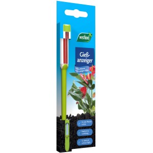 Westland Gießanzeiger Grün 16 cm für Pflanzen in Blumenerde.