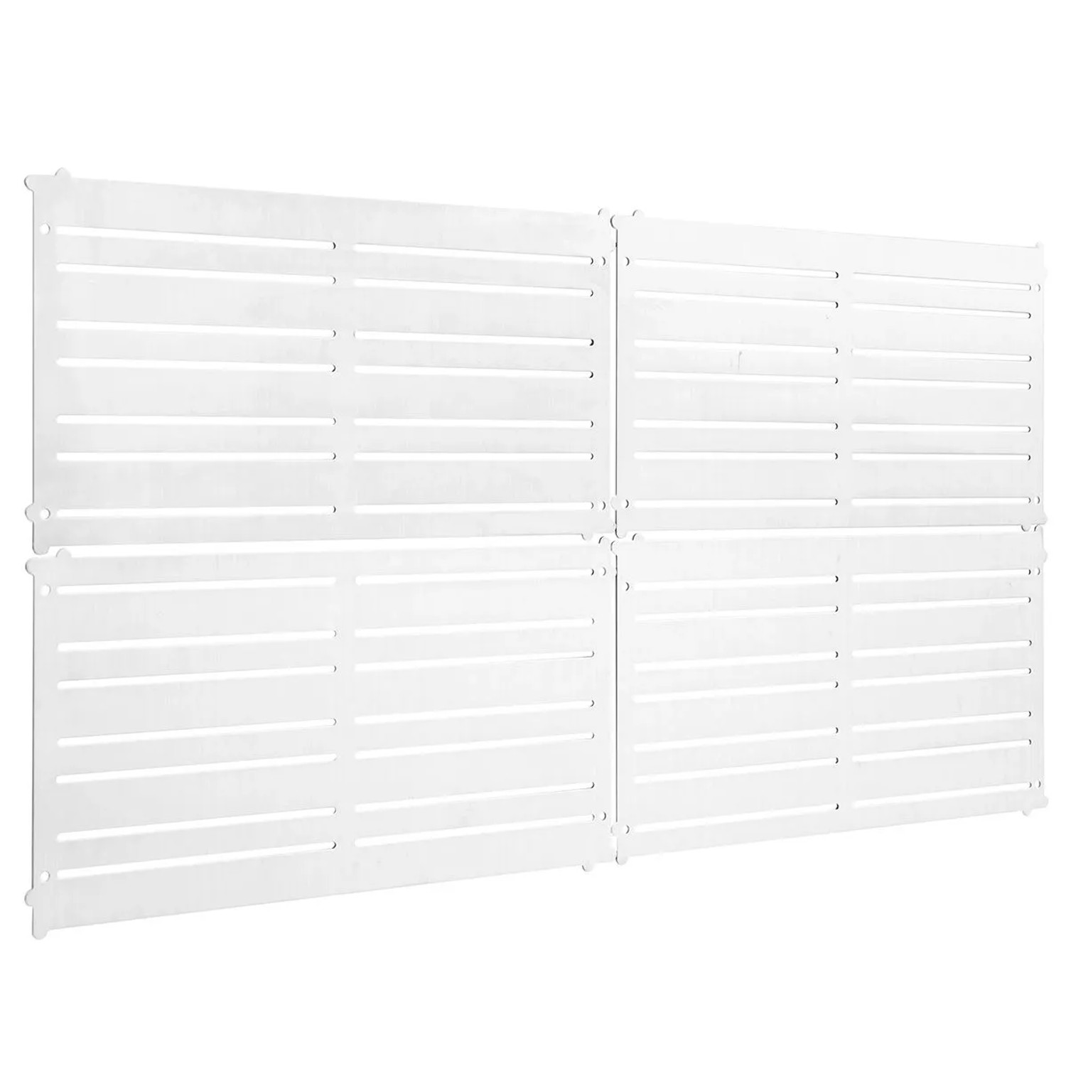 Costway Magnetische Werkzeughalter Wand 4 Platten 32 Magnetstreifen