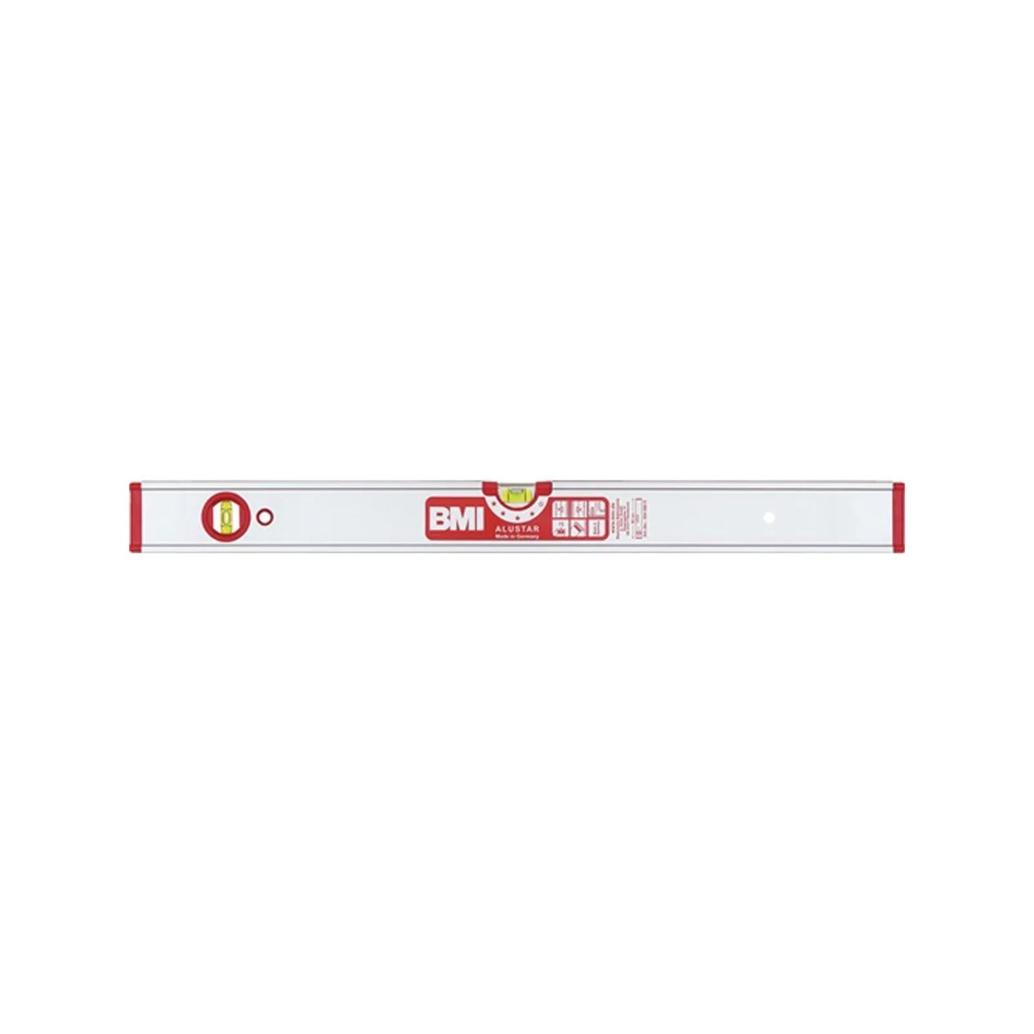 BMI Wasserwaage ALUSTAR 30Cm Alu Silber   0 5 Mm M 694030 E