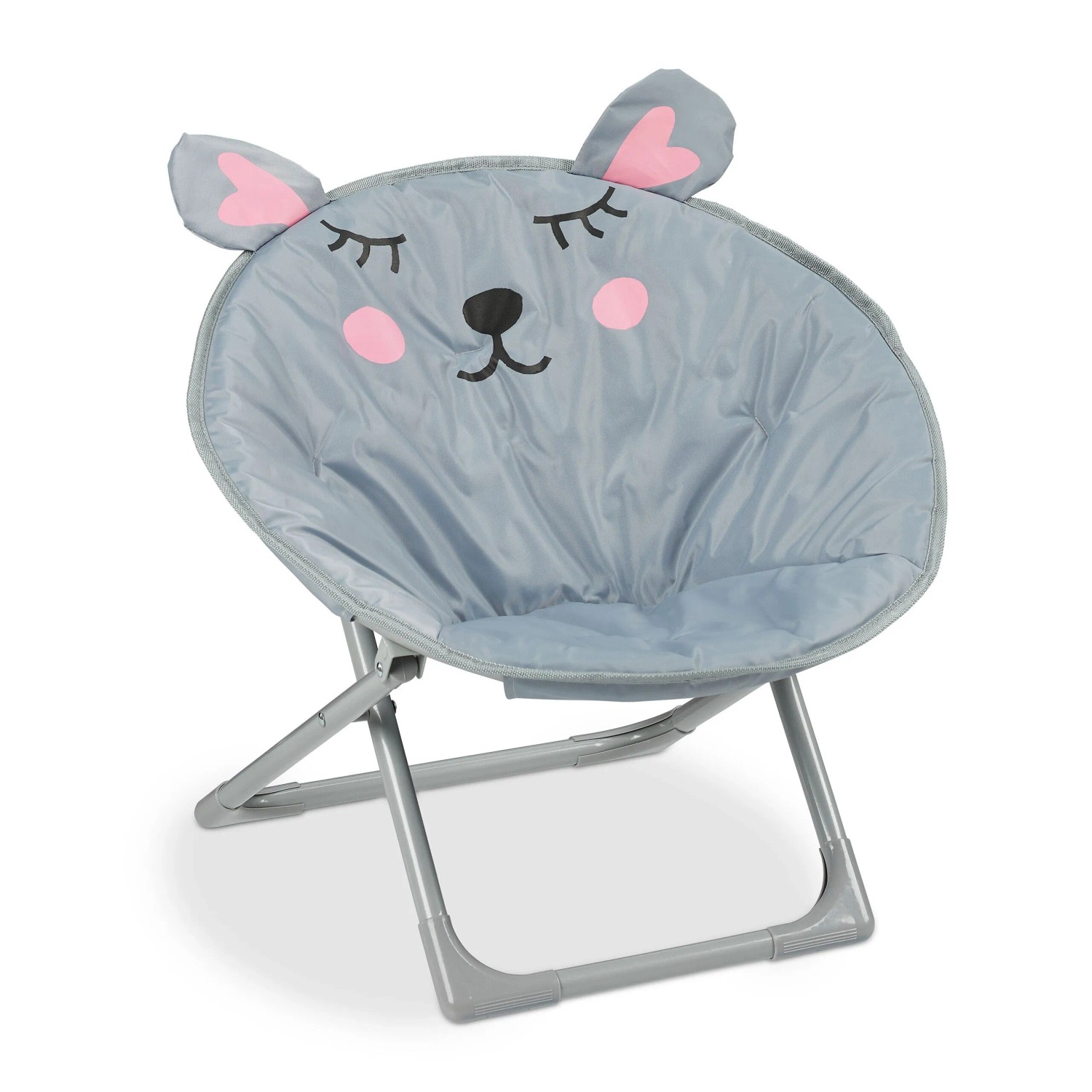 Relaxdays Moonchair für Kinder Polyester Faltbar 47 cm x 50 cm x 48 cm 1,7 kg