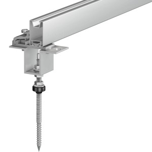 Solar Universal Adapter für Kreuzverbinder Easy zur Montage von Solaranlagen.