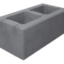 Diephaus Mauerstein Patea Basalt mit Glimmer, hohler Betonstein für Mauern.