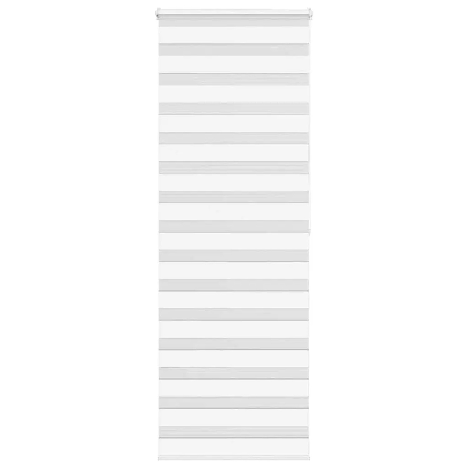 vidaXL Doppelrollo Weiß 90x200 cm Stoffbreite 85,9 cm Polyester 4014779 günstig online kaufen