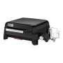 Weber Slate GP 43cm Premium Plancha Gasgrill, kompakter Tischgrill in Schwarz mit Deckel.
