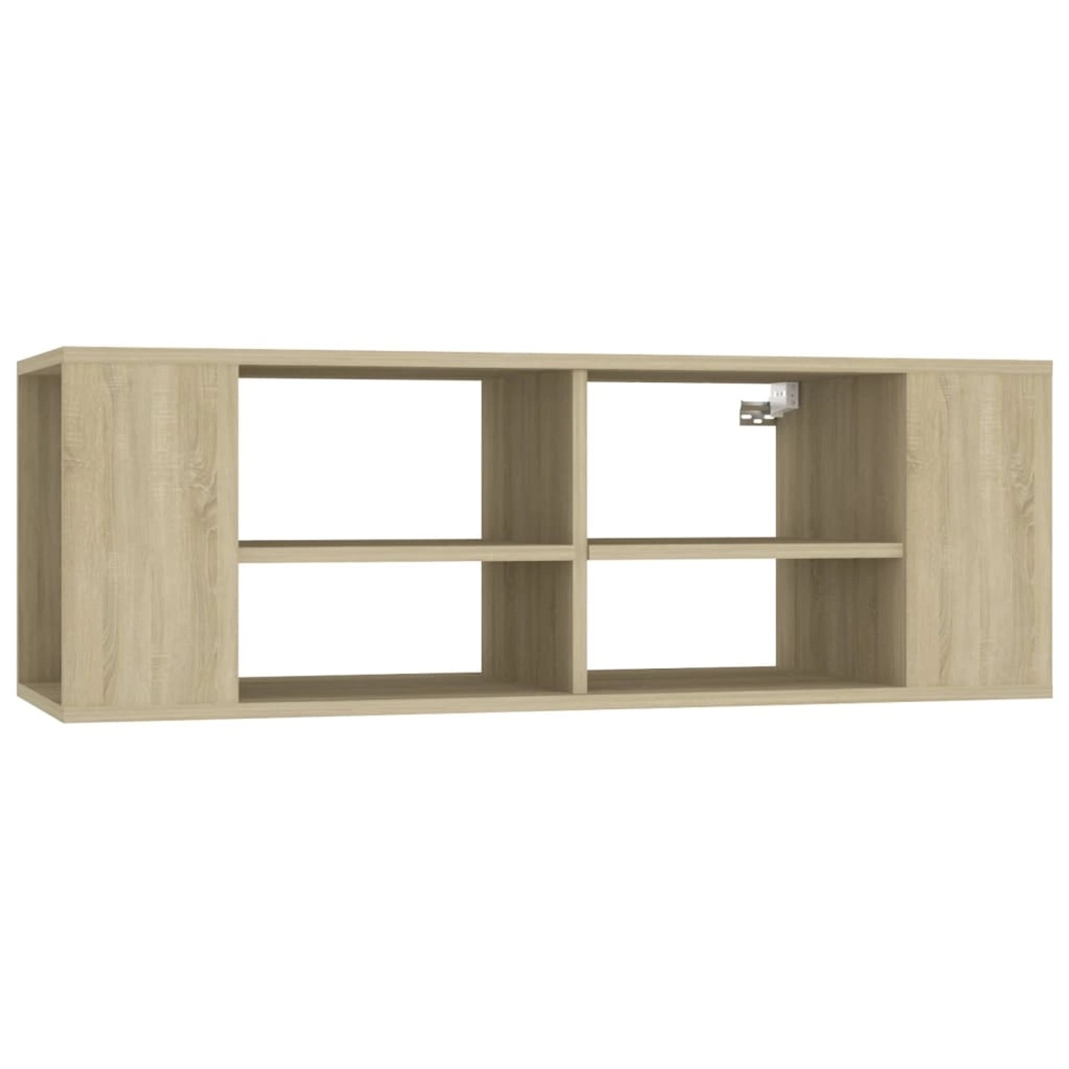 vidaXL TV-Wandschrank Sonoma-Eiche 102x35x35 cm Holzwerkstoff 806241
