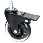 HMF 6810 Bürostuhl Rollen 5er Set 11 mm Schwarz_5