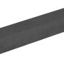 Schwarzer Diephaus Mauerstein Patea Kombi, 80x12,5x12,5 cm, für Mauern und Palisaden.