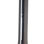 Moderne Näve Pendelleuchte Vaso, 16 cm, mit grauem Glasschirm und Edelstahl-Baldachin.