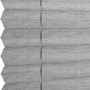Graues Gardinia Plissee Concept aus Recycling-Stoff, 60x130 cm, zum Klemmen.
