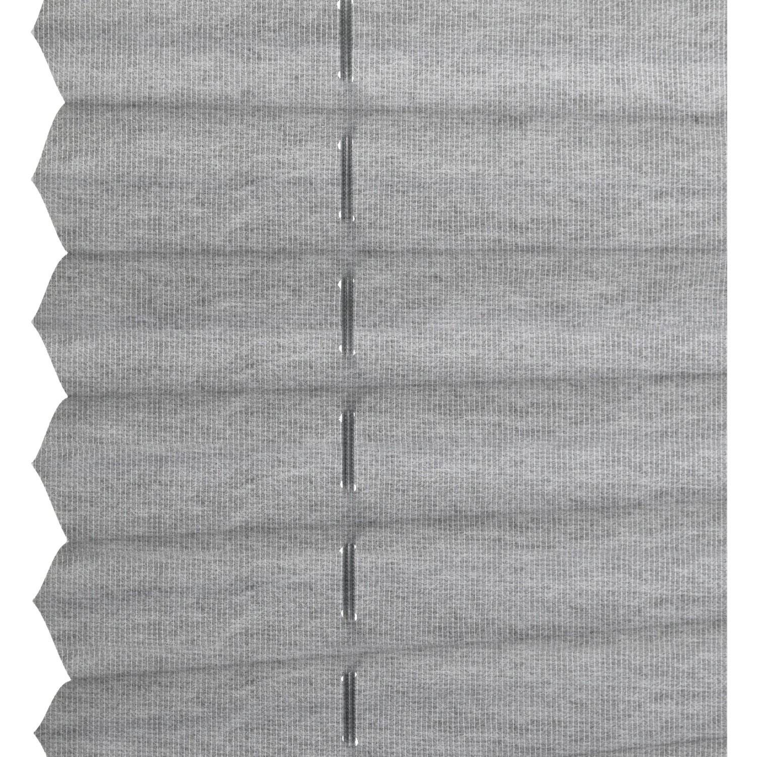 Graues Gardinia Plissee Concept aus Recycling-Stoff, 60x130 cm, zum Klemmen.