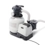 Intex Krystal Clear SX2100 Sandfilteranlage in Weiß für Pools bis 37.800 Liter.