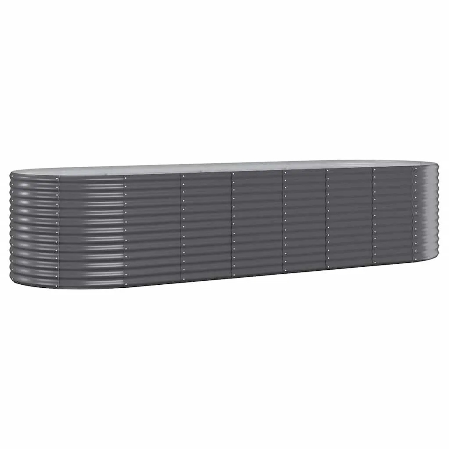 Furnicato Hochbeet Verzinkter Stahl 322x100x68 Cm Anthrazit