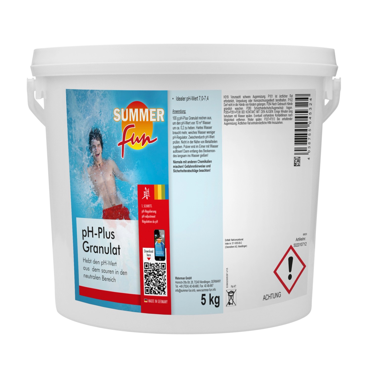 Summer Fun pH-Plus 5 kg