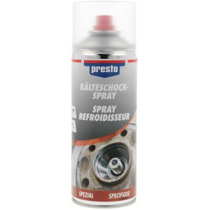 Presto Kälteschockspray 400ml zur Lack- und Karosseriereparatur.