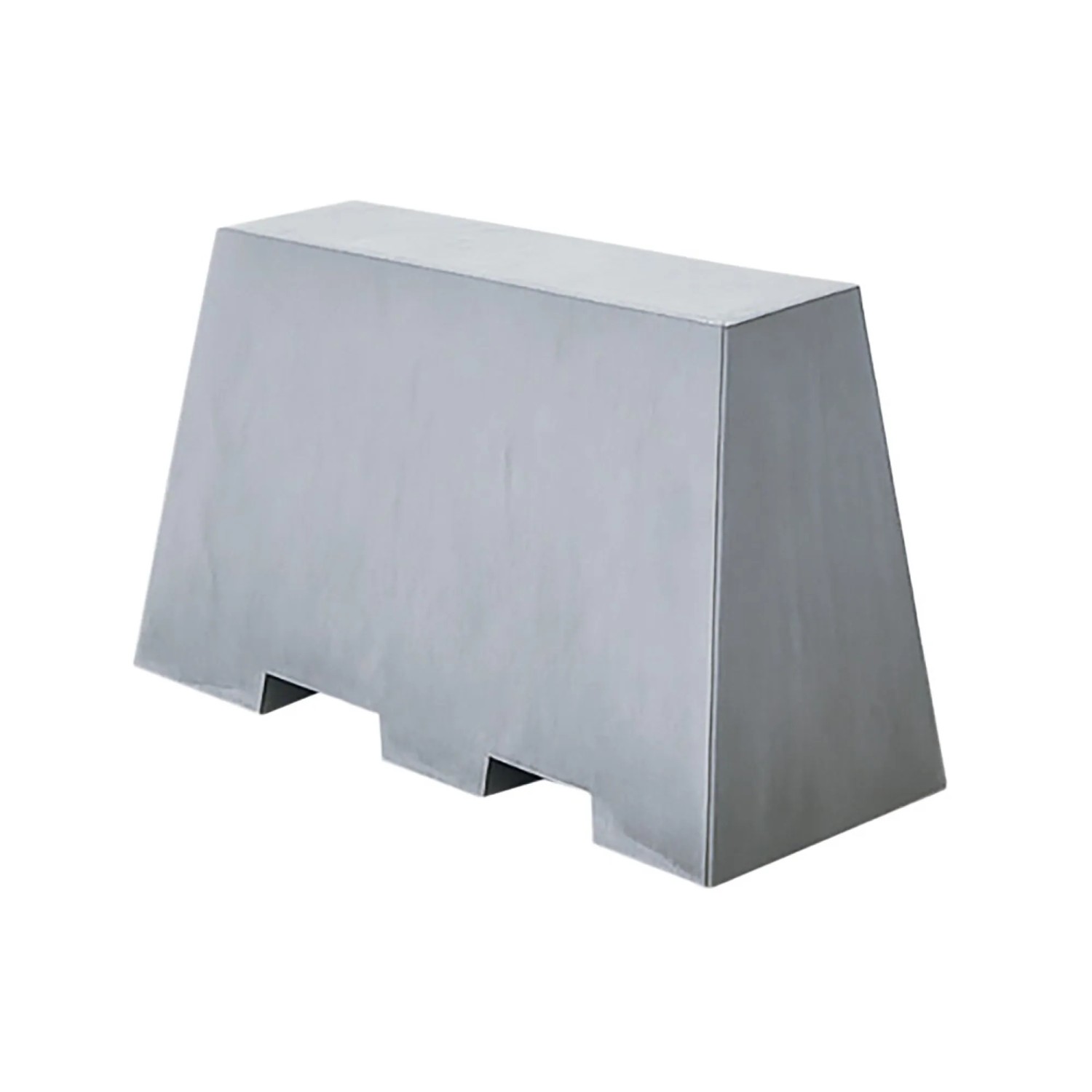 Diephaus Poller Trapez Grau 100 cm x 38 cm x 65 cm