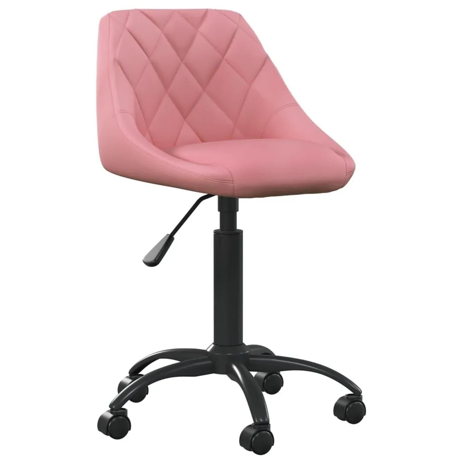 vidaXL Bürostuhl Rosa Samt 3088851