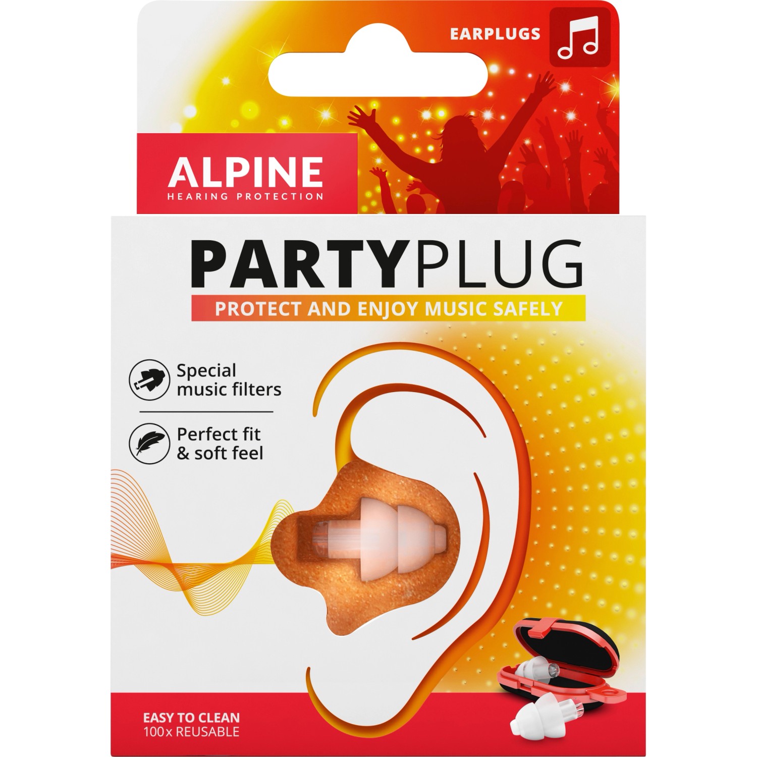 Alpine PartyPlug Gehörschutz Ohrstöpsel