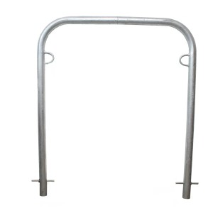 TRUTZHOLM Fahrradanlehnbügel 115 x 99cm Stahl Feuerverzinkt Durchmesser 49mm Parker Typ U Grau