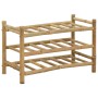 vidaXL Weinregal Natur 57 x 29,5 x 36 cm Bambus 42028070